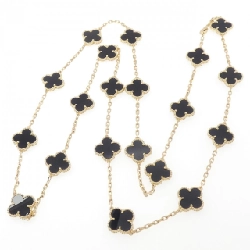 Vòng cổ Van Cleef & Arpels Vintage Alhambra 20 Motif - Hàng hiệu Authentic 839306