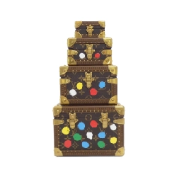 Louis Vuitton Monogram (LV X YK) Pyramid M10119 Trunk