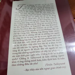 Talleyrand bậc thầy của nền ngoại giao chính trị | E.V.Tarle 573379