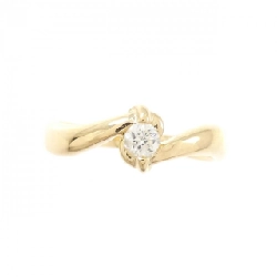 Nhẫn kim cương K18YG 0.10CT 667896