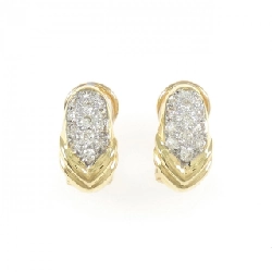 Bông tai kim cương K18YG/K18WG 0.91CT - Hàng hiệu Chính hãng