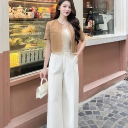 Quần trắng dáng xuông 519052