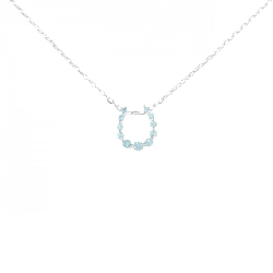 K18WG Móng ngựa Tourmaline Dây chuyền 0.15CT - Hàng hiệu Chính hãng