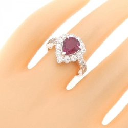 Nhẫn Ruby PT900 1.45CT xuất xứ Thái Lan - Hàng hiệu Chính hãng 671139