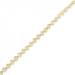 K18YG Vòng tay kim cương 1.00CT - Hàng hiệu Chính hãng