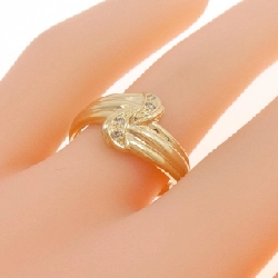 Nhẫn kim cương K18YG 0.04CT 667456