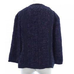 Áo khoác không cổ CHANEL P45580V33531 13P 630294