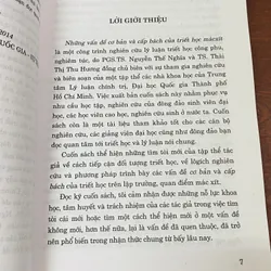 NHỮNG VẤN ĐỀ CƠ BẢN VÀ CẤP BÁCH CỦA TRIẾT HỌC MÁC XÍT  602978