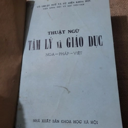 Thuật ngữ tâm lý , giáo dục Nga - Pháp- Việt