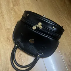 Túi nữ mini phom hến đi tiệc da thật 2hand 936050