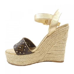 Giày sandal LOUIS VUITTON Monogram Canvas Espadrille - Hàng hiệu Chính hãng 828363