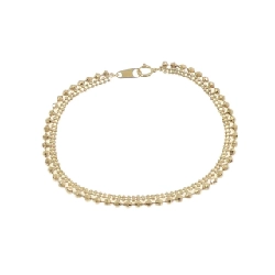 K18YG Vòng tay - Hàng hiệu Chính hãng 871852