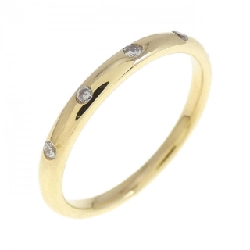 Nhẫn kim cương K18YG 0.08CT - Hàng hiệu Authentic