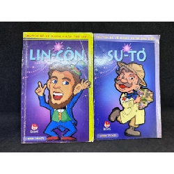[Phiên Chợ Sách Cũ] Combo 2 Cuốn Su-Tơ, Lin-Côn, Chuyện Kể Về Danh Nhân Thế Giới, (Ố Vàng), 2003 1503