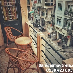 Bàn ghế sò mây ban công giá rẻ 524571