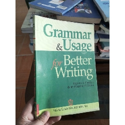(Sách cũ SCGR) Grammar and Usage for better writing - Levine 2009 VAVO-A2 Blogmeo090426