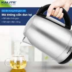 ⚡ ẤM ĐUN SIÊU TỐC KALITE KL-301 – 1.7 LÍT – ĐUN NHANH, AN TOÀN, BỀN BỈ 💧🔥 720939