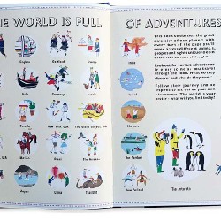 Sách du lịch khám phá Atlas of Adventures: Travel Edition cho trẻ tiểu học và trung học 11893
