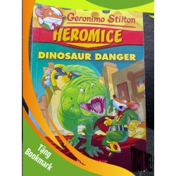 (TẶNG BOOKMARK) Heromice Dinosaur danger mới 85% nếp gấp bìa truyện tranh màu ngoại văn và thiếu nhi Geronimo Stilton RBK1605 SÁCH NGOẠI VĂN