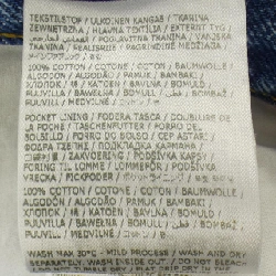 Quần jeans thẳng Maison Margiela với túi tương phản S51LA0052 - Hàng hiệu Authentic 809541