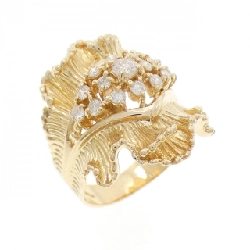 Nhẫn kim cương K18YG 0.53CT - Hàng hiệu chính hãng