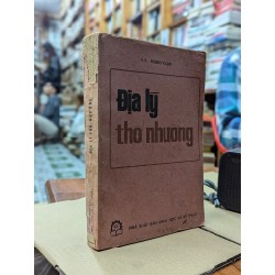 ĐỊA LÝ THỔ NHƯỠNG - V.V.ĐOBROVOLXXI 181421