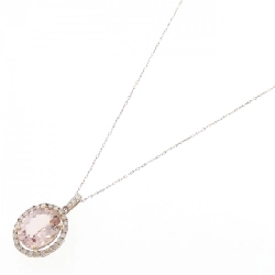 K18PG Morganite Necklace 2.26CT - Hàng hiệu Authentic 862412