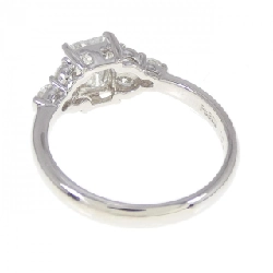 Nhẫn PT Kim Cương 1.024CT H VS2 Cắt Ngọc Lục Bảo - Hàng hiệu Chính Hãng 873018