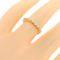 Nhẫn kim cương K18YG 0.13CT 666723