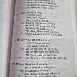 Kho tàng Tục ngữ & Thành ngữ dân gian M'Nông (Mơ Nông)  _ sách bìa cứng  363046