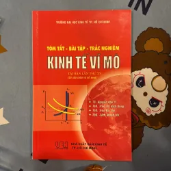 Sách Tóm tắt - Bài tập - Trắc nghiệm KINH TẾ VĨ MÔ