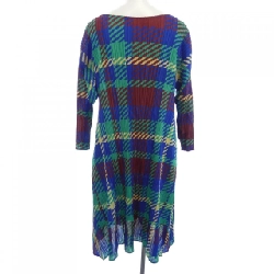 Pleats Please 2014 Kiểu kẻ PP43-JH685 7569085 Đầm 647481