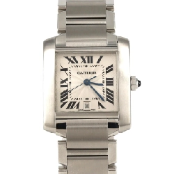 Cartier Tank Française LM W51002Q3 SS tự động - Hàng hiệu chính hãng