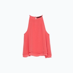 Áo cổ yếm Zara  445763
