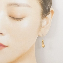 K18YG Bông tai - Hàng hiệu Chính hãng 866635