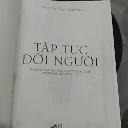 Tập tục đời người của Phan Cẩm Thượng  1024863