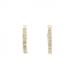 K18YG Bông tai Kim cương 1.00CT - Hàng hiệu Chính hãng