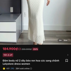 váy dài trễ vai màu trắng 479295