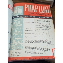 Tạp chí pháp luật ( bán nguyệt san ) - nhiều tác giả 1006760