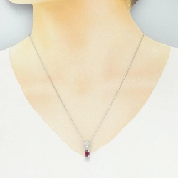 Dây chuyền ruby PT900/PT850 1.00CT - Hàng hiệu Chính hãng 856986