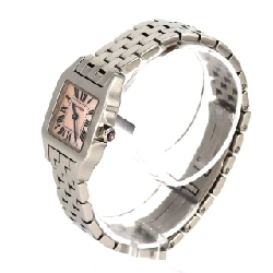 Cartier Santos de Mademoiselle SM W25075Z5 SS Quartz - Hàng hiệu Authentic 876007