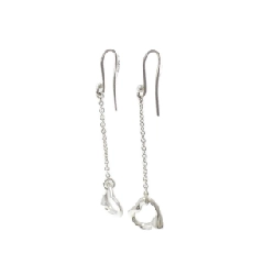 Bông tai Tiffany Open Heart Drop - Hàng hiệu Authentic 843104