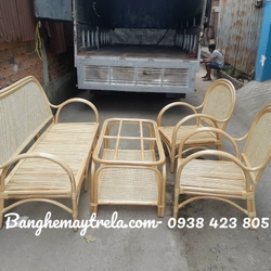 Bàn ghế sofa mây tự nhiên hiện đại 447542