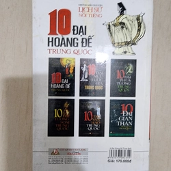 Sách 10 đại hoàng đế Trung Quốc mới 90% 536486
