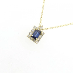K18YG Sapphire Necklace 0.12CT - Hàng hiệu Authentic 863448