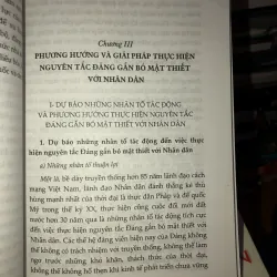 Thực hiện nguyên tắc Đảng gắn bó mật thiết với Nhân dân trong giai đoạn hiện nay 758257