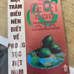 Một trăm điều nên biết về phong tục Việt Nam .13 354045