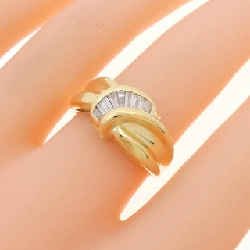 Nhẫn kim cương K18YG 0.22CT - Hàng hiệu Authentic 854163