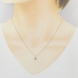 K10YG Tanzanite Necklace - Hàng hiệu Authentic 858360