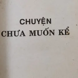 Tiểu thuyết Chuyện chưa muốn kể của tác giả Trần Minh 704945